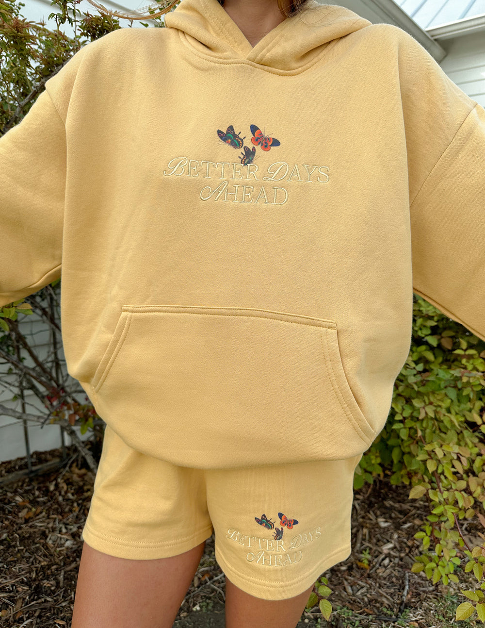 Better Days Butterfly Unisex Hoodie – Christian Hoodie