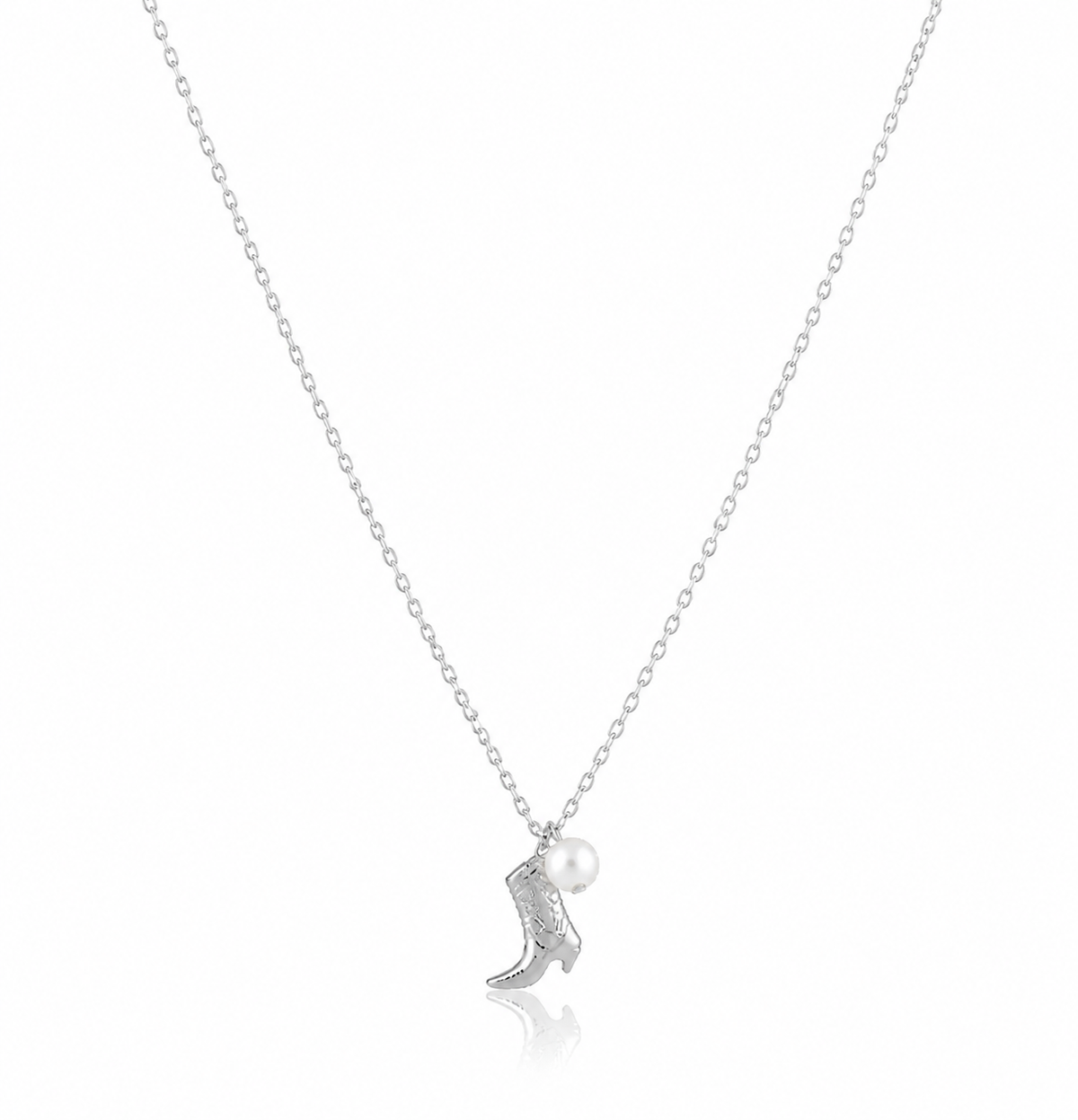 Boot N Pearl Necklace — Soul Flow Apparel