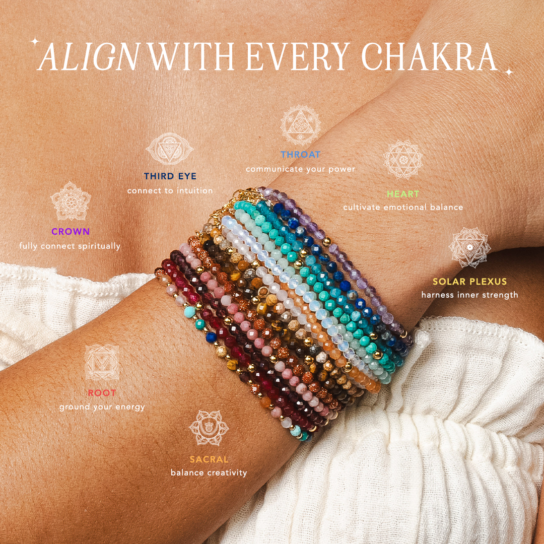 Master Healer 3mm Metal Accent Bracelet — Soul Flow Apparel