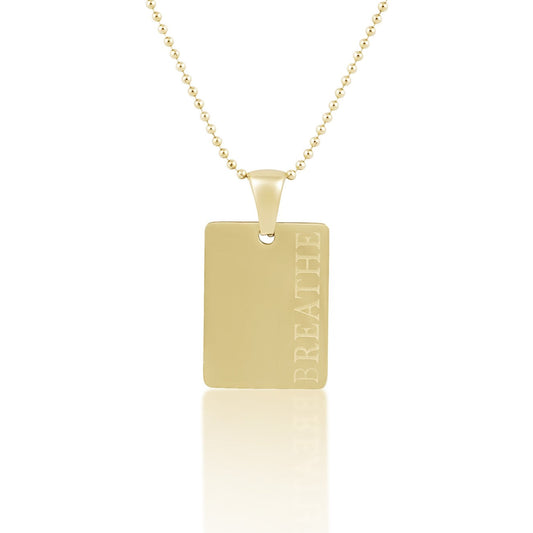 Breathe Necklace — Soul Flow Apparel