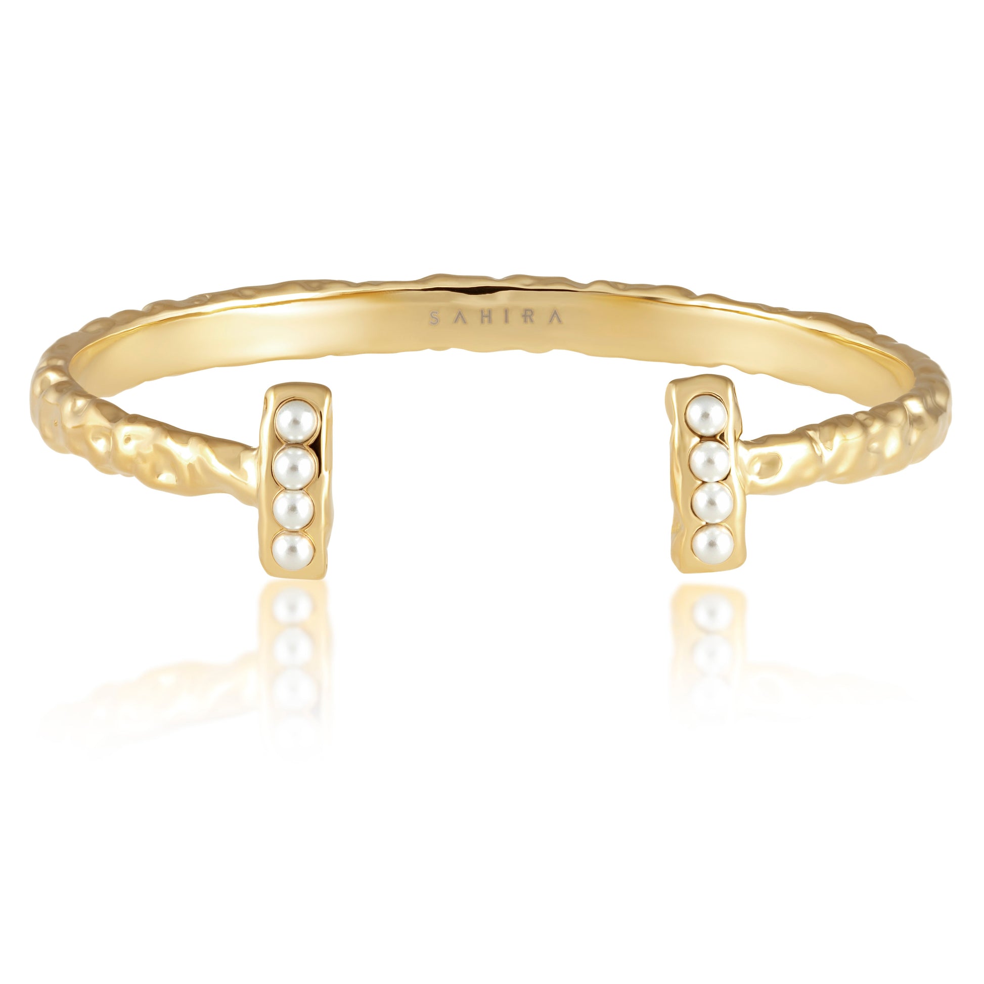 Brielle Pearl T Cuff — Soul Flow Apparel