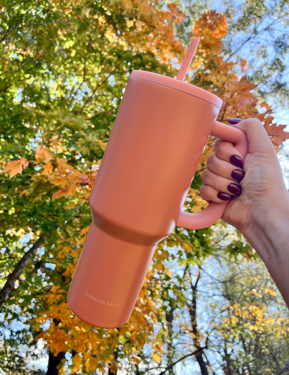 Burnt Orange 40 oz Ascend Tumbler – Christian Tumbler