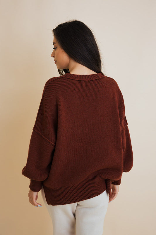Effortlessly Cozy Oversized Sweater Leto Collection