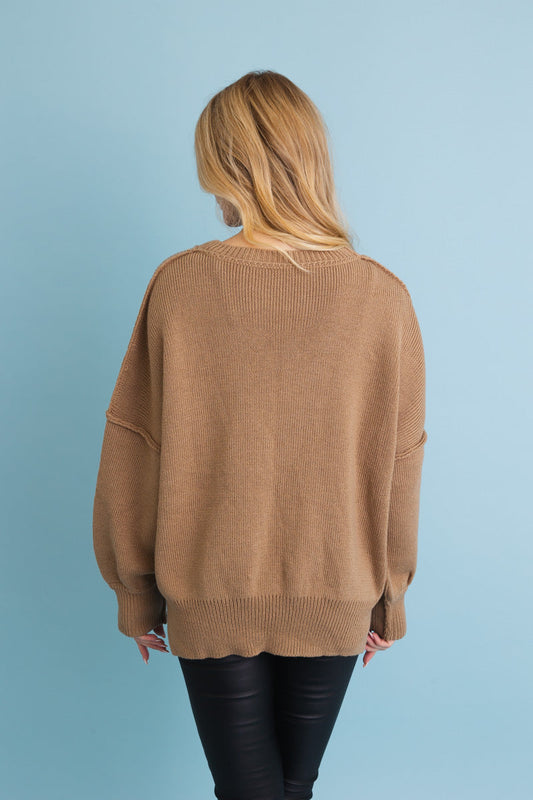 Cozy Mood Oversized Pullover Sweater Leto Collection