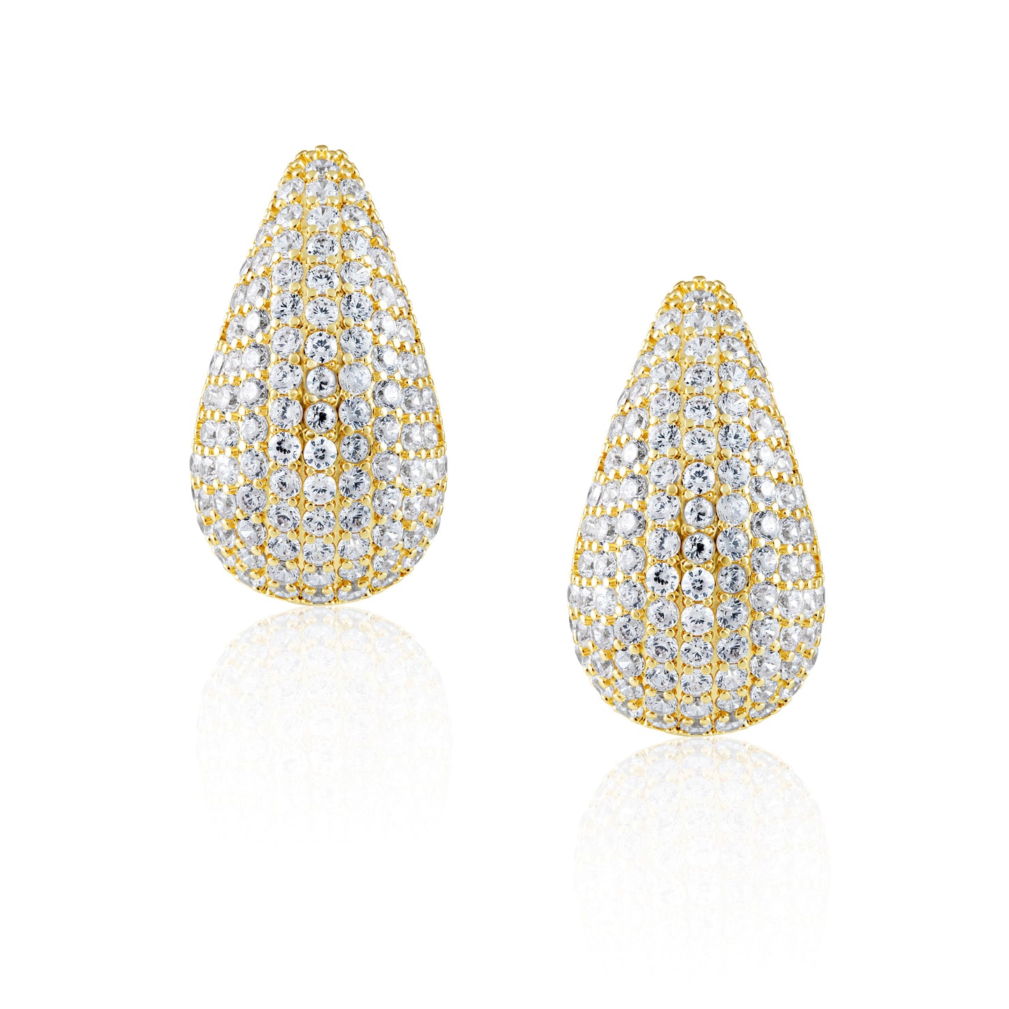 Celine Cz Raindrop Earring — Soul Flow Apparel