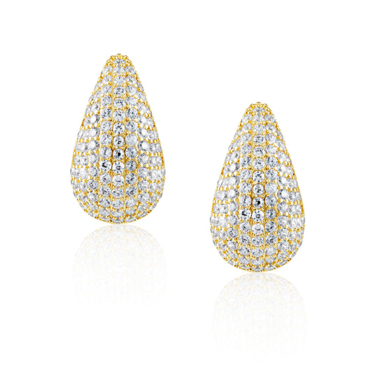 Celine Cz Raindrop Earring — Soul Flow Apparel