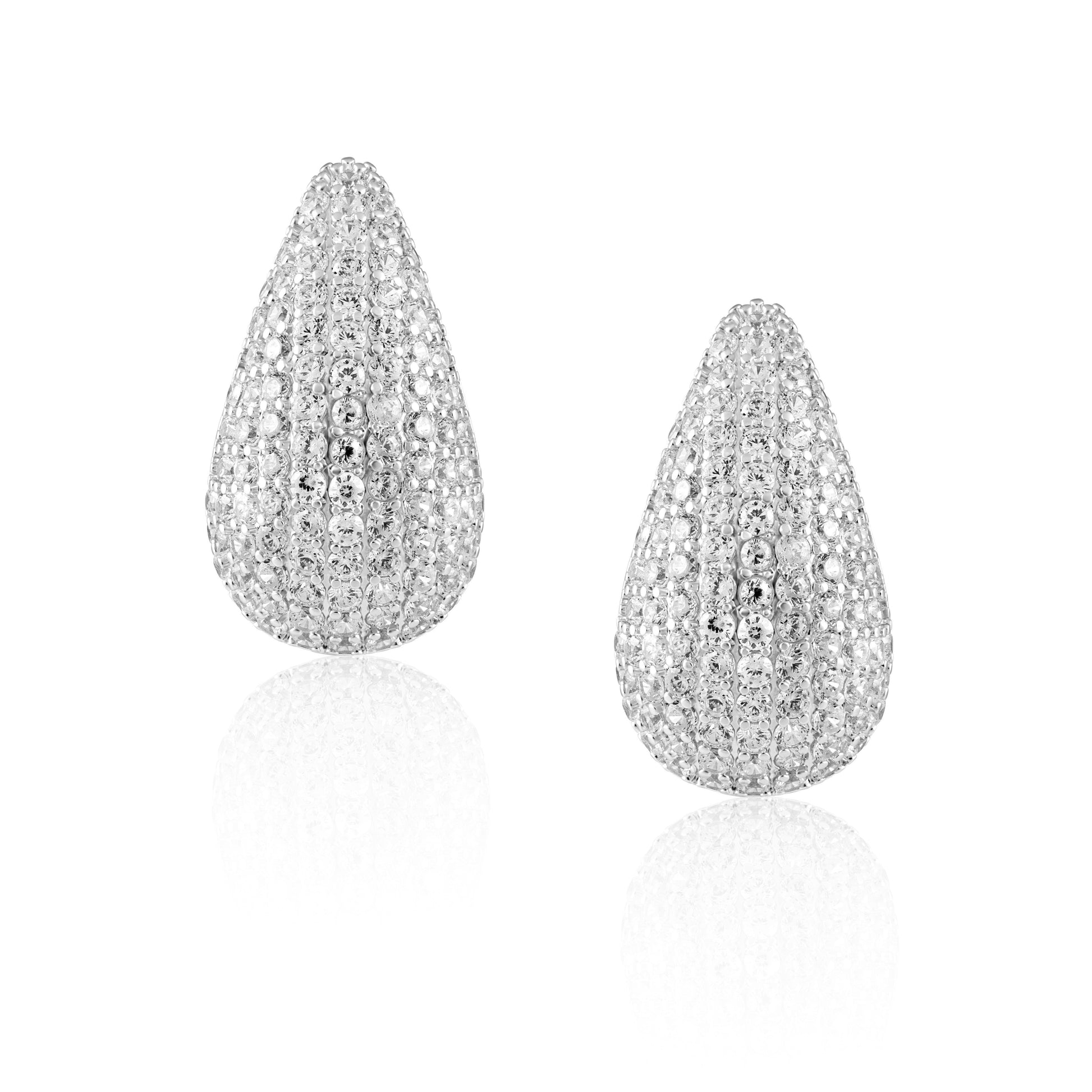 Celine Cz Raindrop Earring — Soul Flow Apparel