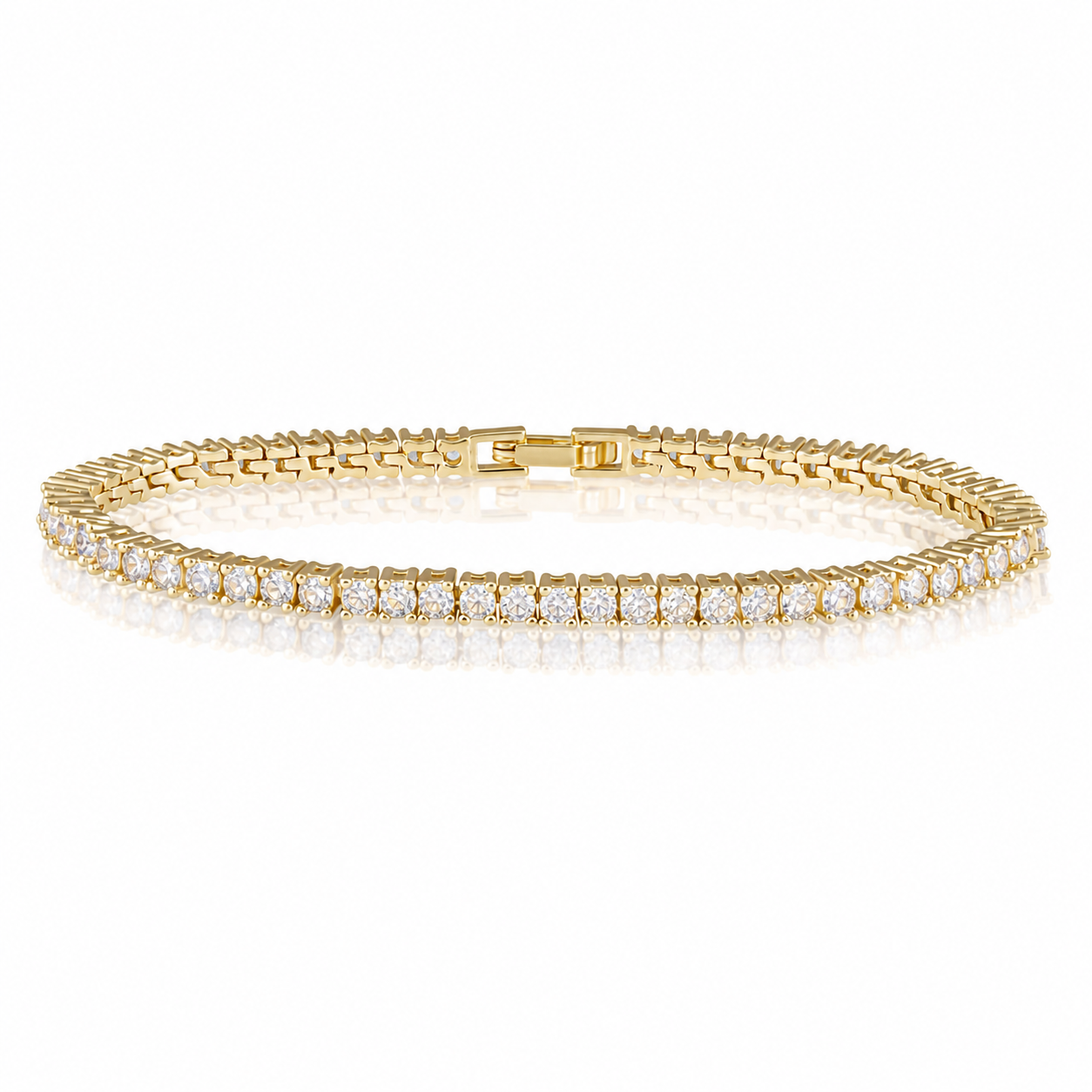 Karla Tennis Bracelet in may pm, view 7 — Soul Flow Apparel