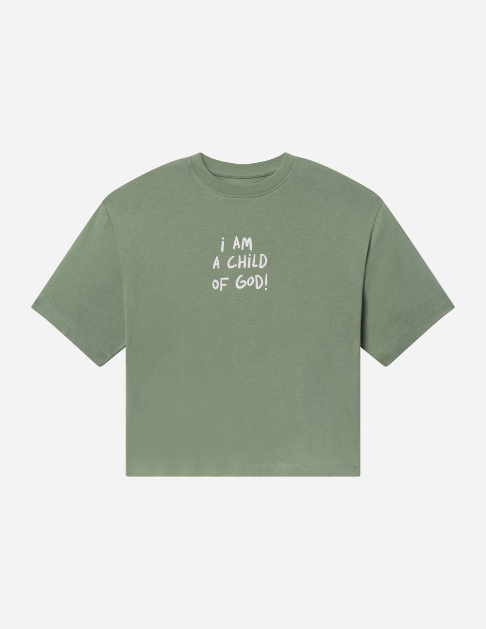 Child of God Cropped Women's Tee – Christian T-Shirt