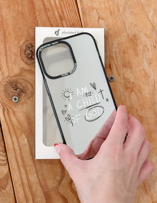 Child of God Mirror Phone Case – Christian Phone Case