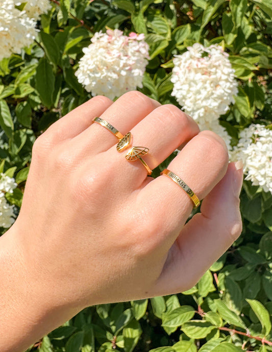 Butterfly Ring – Christian Ring