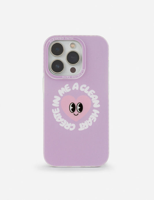 Create in Me a Clean Heart Phone Case – Christian Phone Case