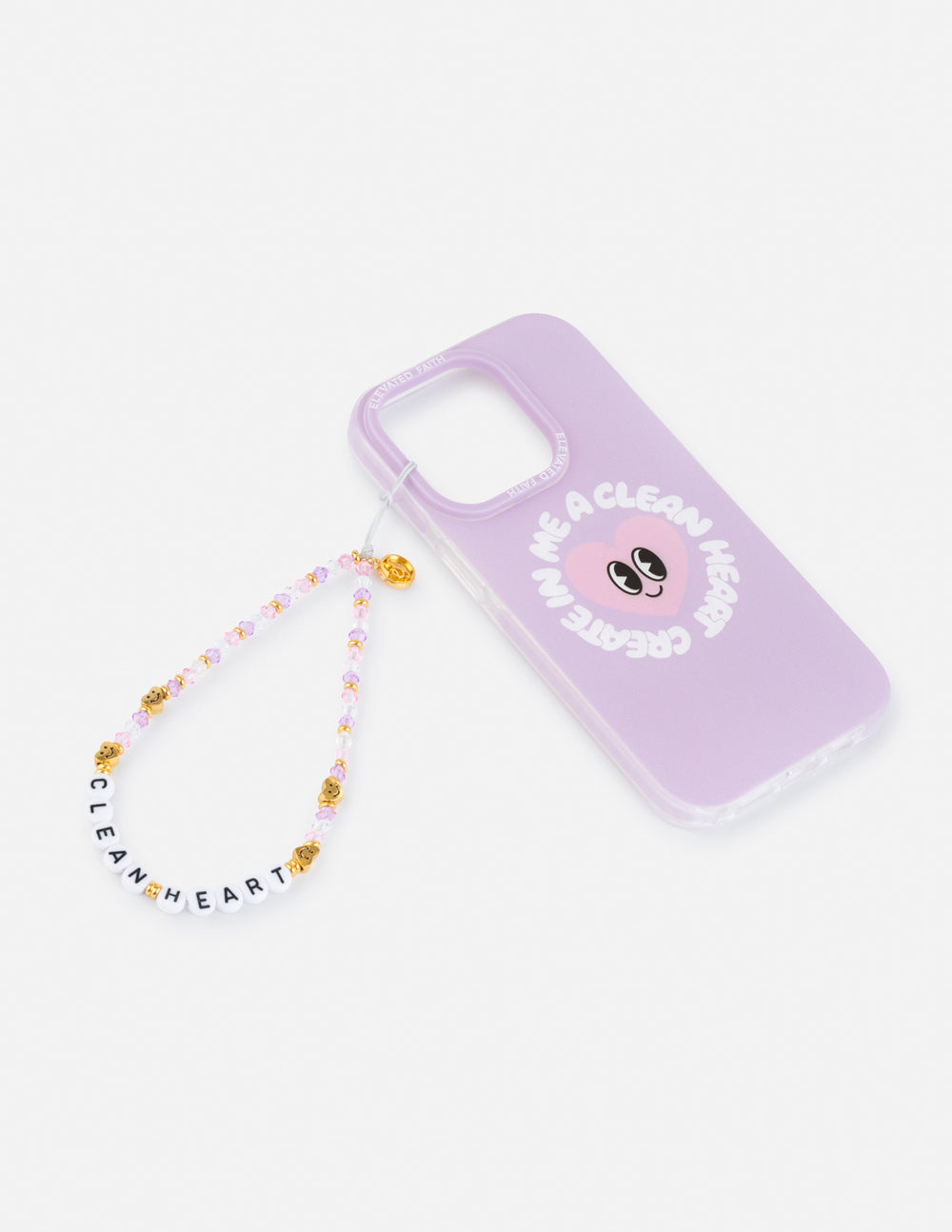 Create in Me a Clean Heart Phone Charm – Christian Phone Charm