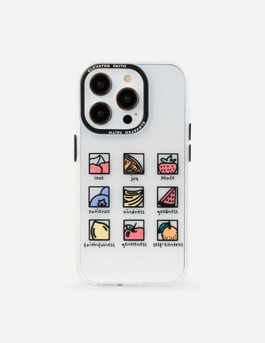Clear Fruit of the Spirit Phone Case – Christian Phone Case
