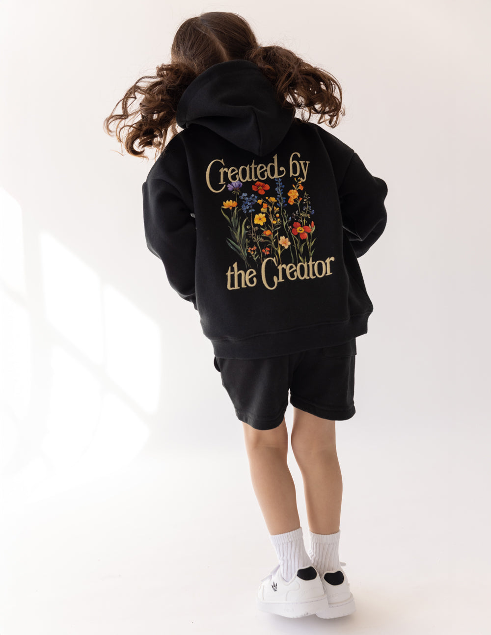 Created by the Creator Kids Hoodie – Christian Kids Hoodie