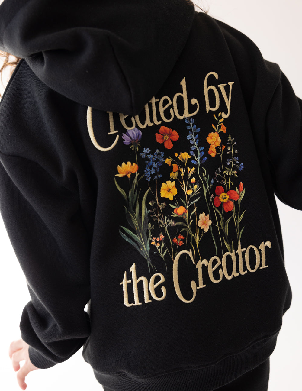 Created by the Creator Kids Hoodie – Christian Kids Hoodie