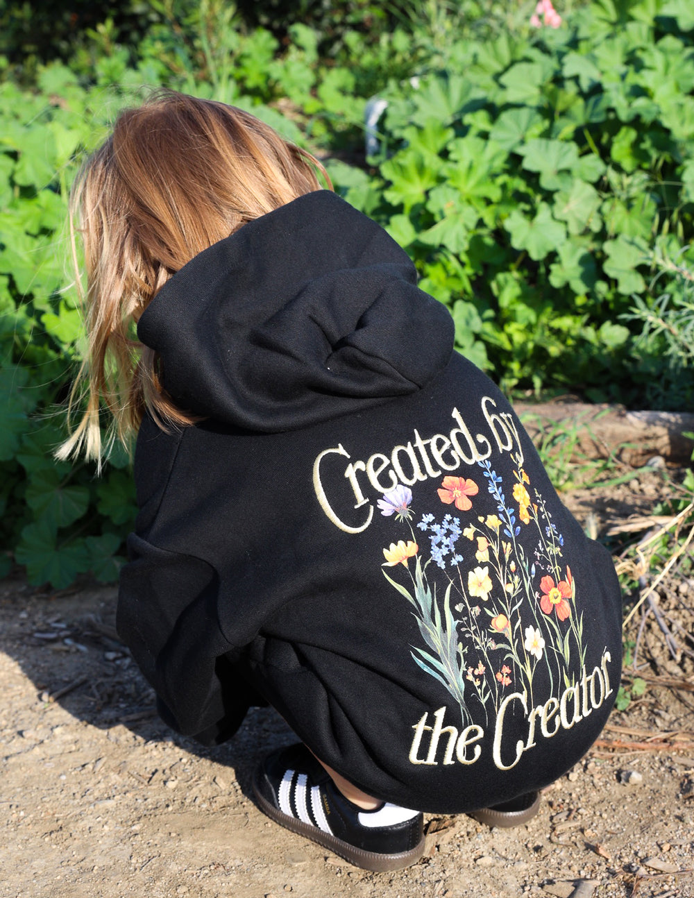 Created by the Creator Kids Hoodie – Christian Kids Hoodie