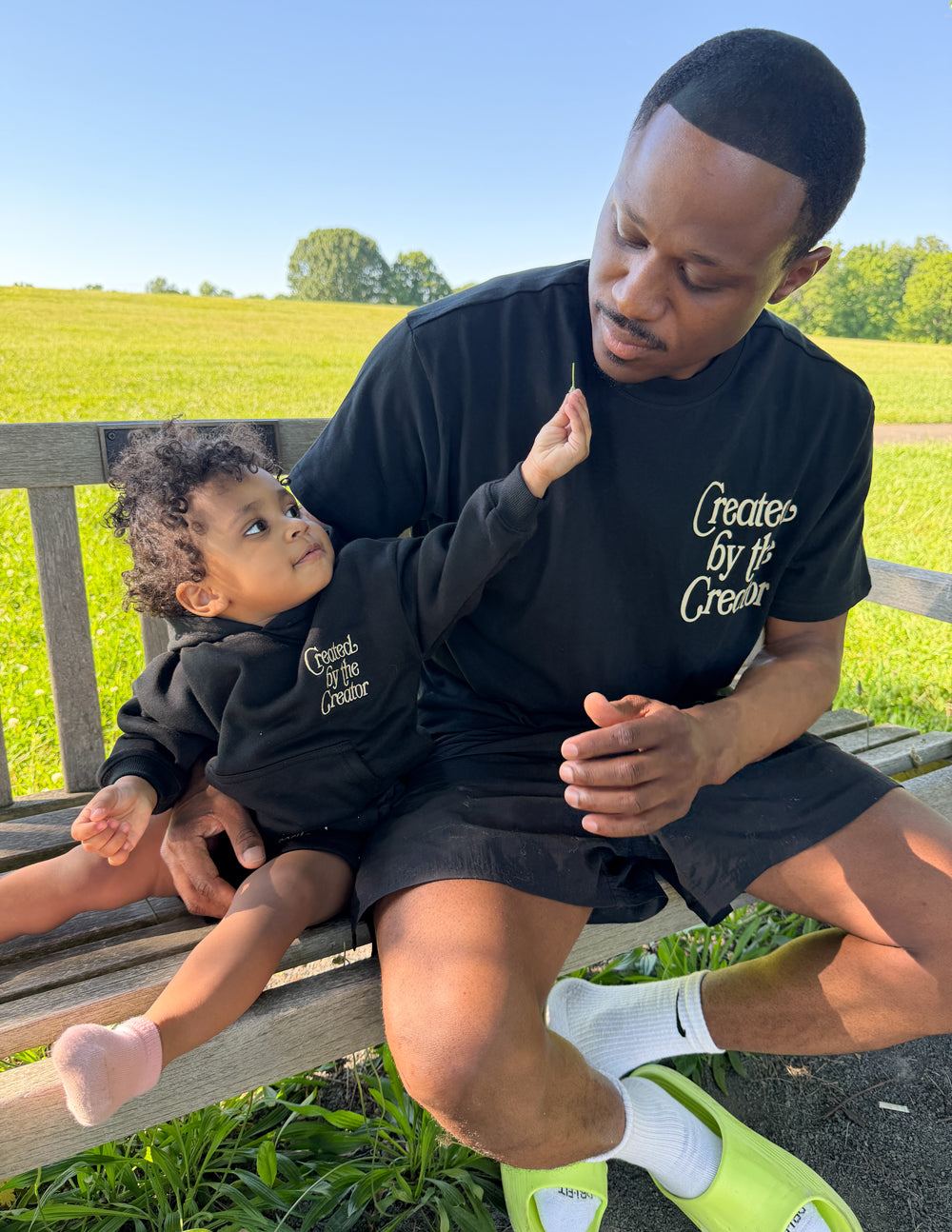 Created by the Creator Kids Hoodie – Christian Kids Hoodie