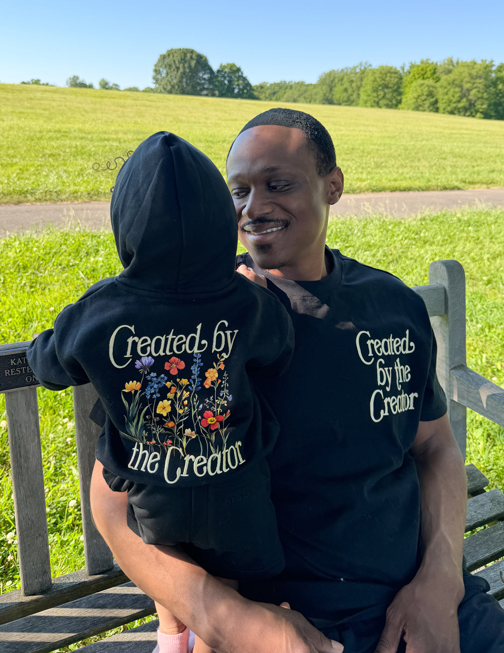 Created by the Creator Kids Hoodie – Christian Kids Hoodie