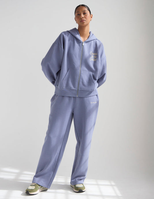 Created by the Creator Plum Full-Zip Hoodie – Christian Hoodie