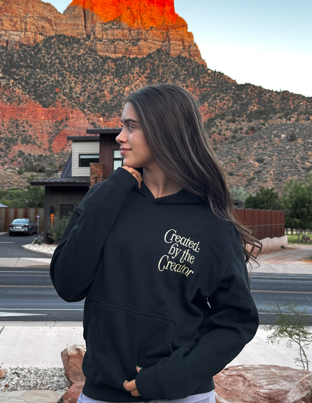 Created by the Creator Unisex Hoodie – Christian Hoodie