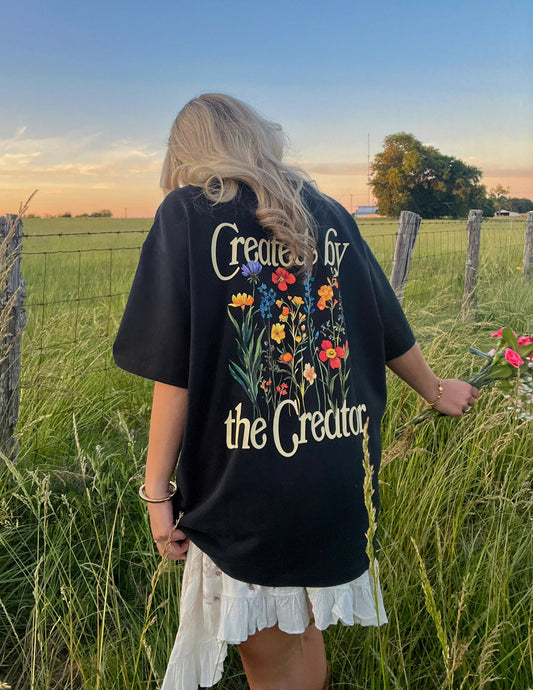 Created by the Creator Unisex Tee – Christian T-Shirt