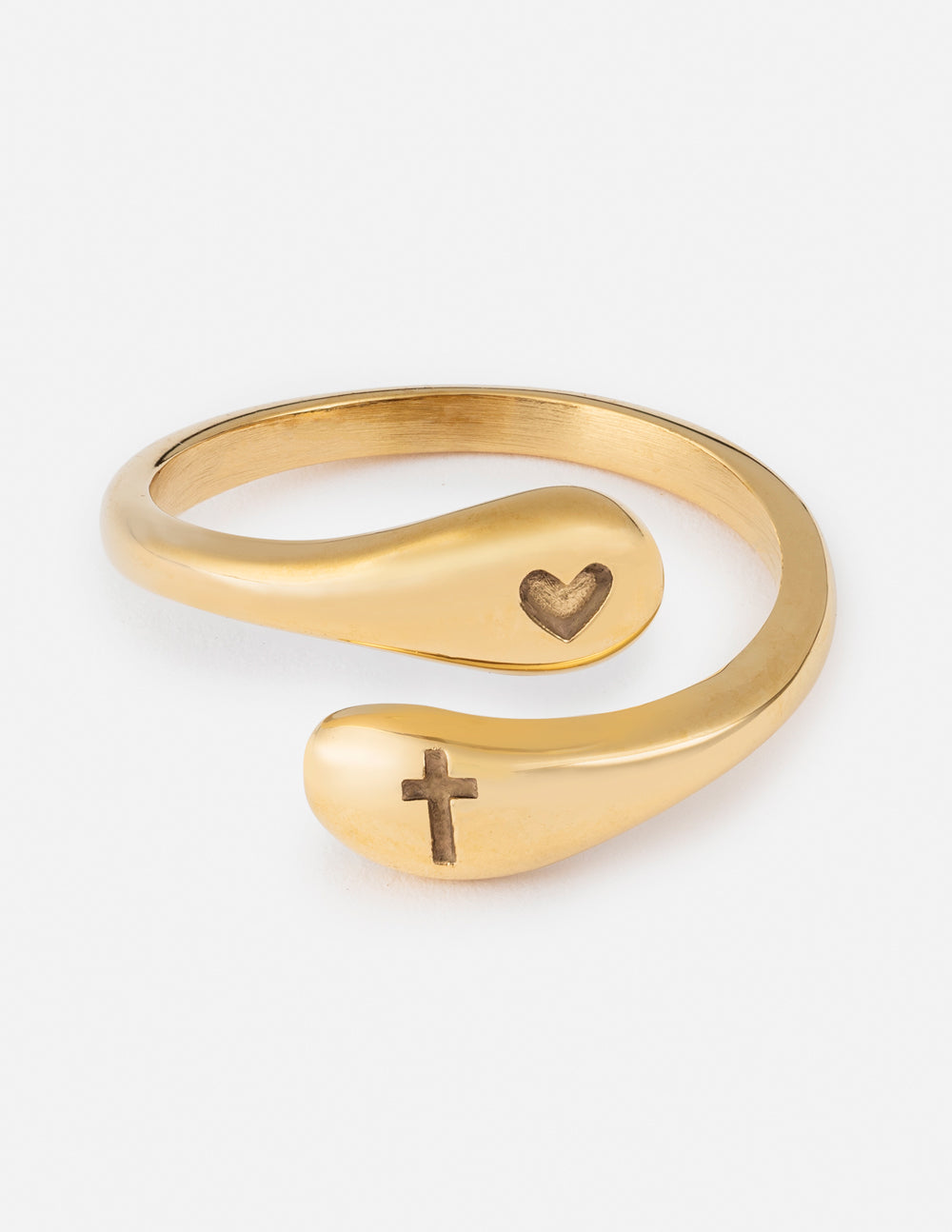 Cross Equals Love Ring – Christian Ring