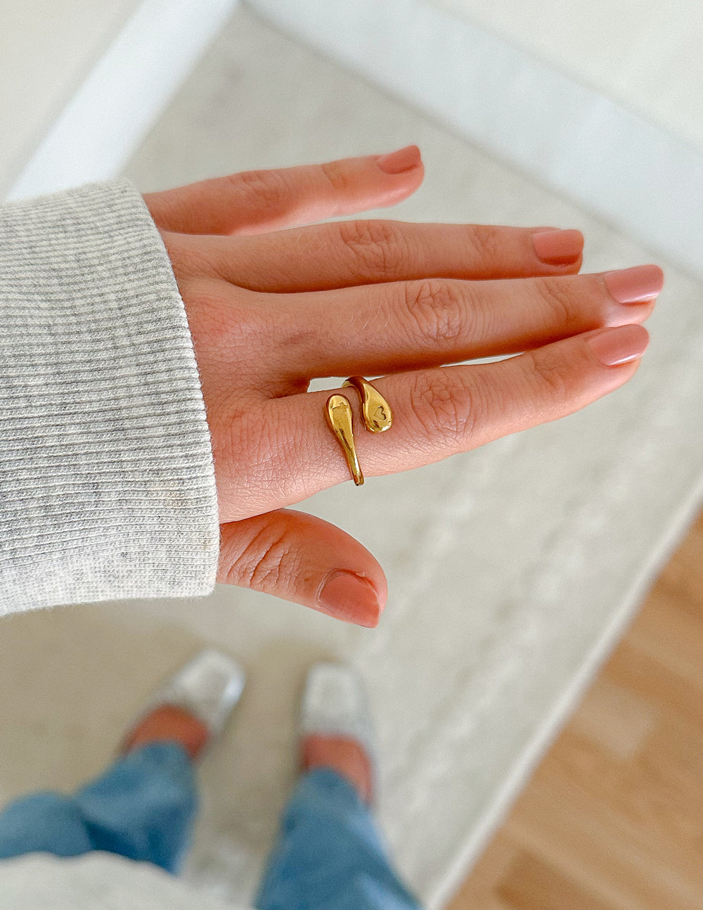 Cross Equals Love Ring – Christian Ring