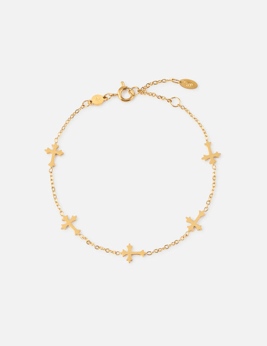 Cross Link Bracelet – Christian Bracelet