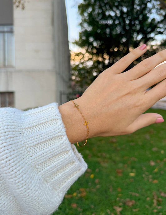 Cross Link Bracelet – Christian Bracelet