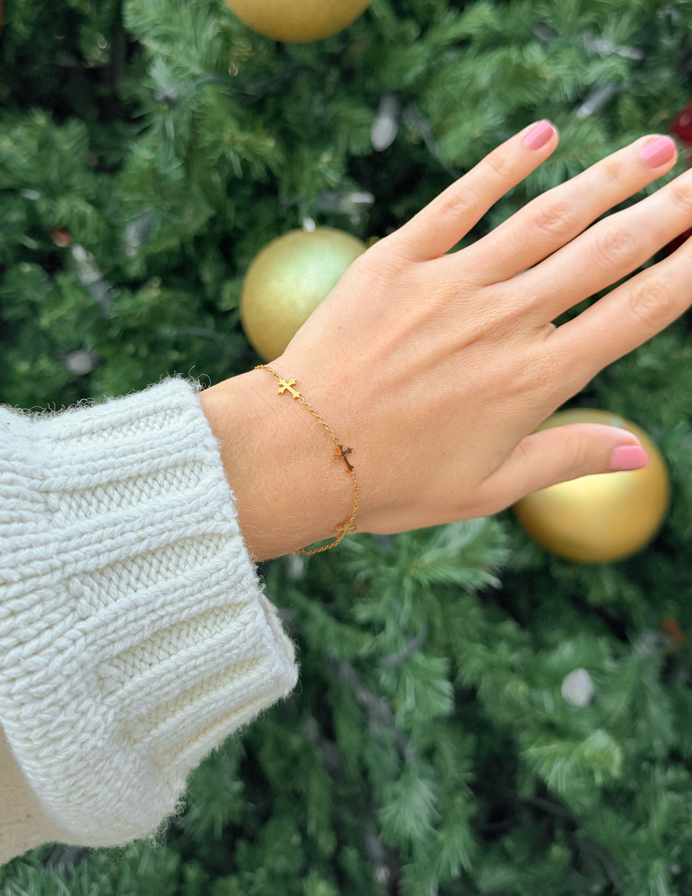 Cross Link Bracelet – Christian Bracelet