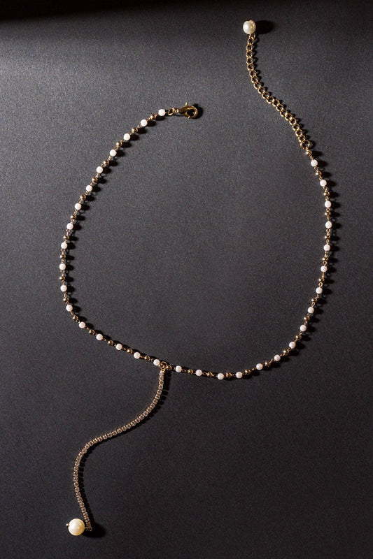 Janis Savitt Pearl Necklace Made in Korea Zinc Alloy Jewelry — Soul Flow Apparel