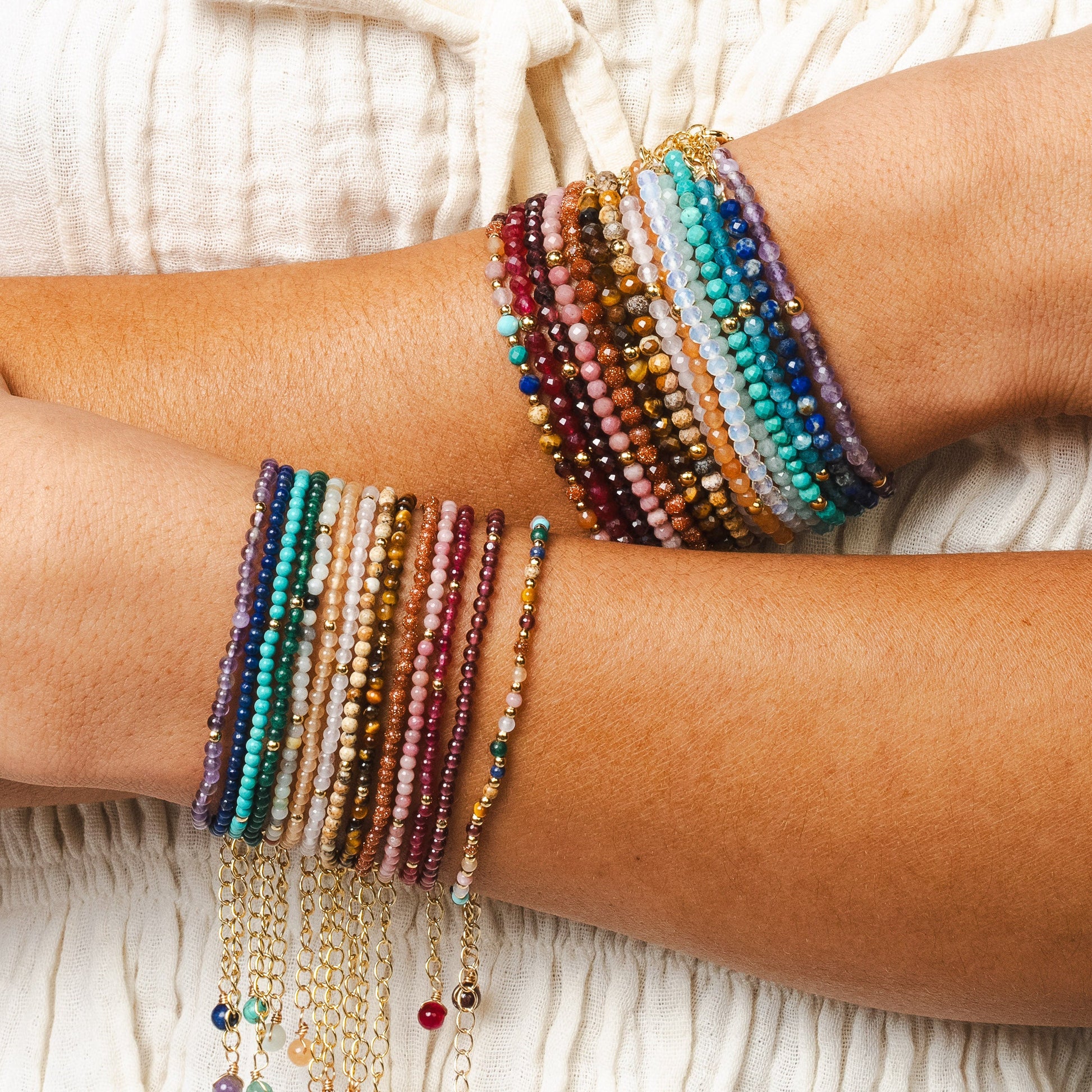 Master Healer 2mm Layered Healing Bracelet — Soul Flow Apparel