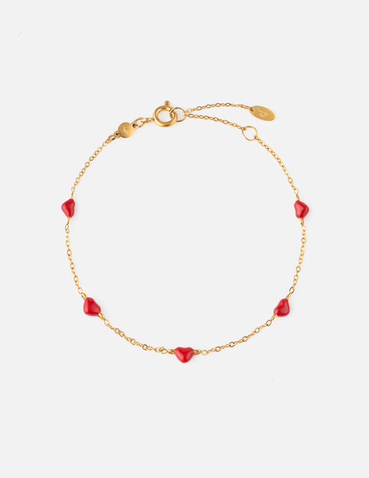 Dainty Love Link Bracelet – Christian Bracelet