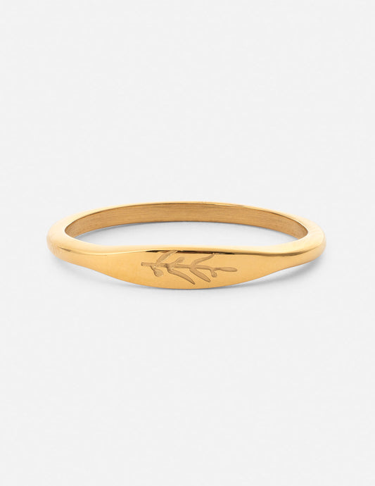 Dainty Vine Ring – Christian Ring