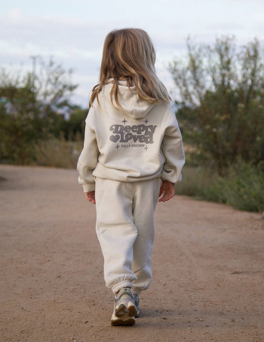 Deeply Loved Kids Hoodie – Christian Kids Hoodie