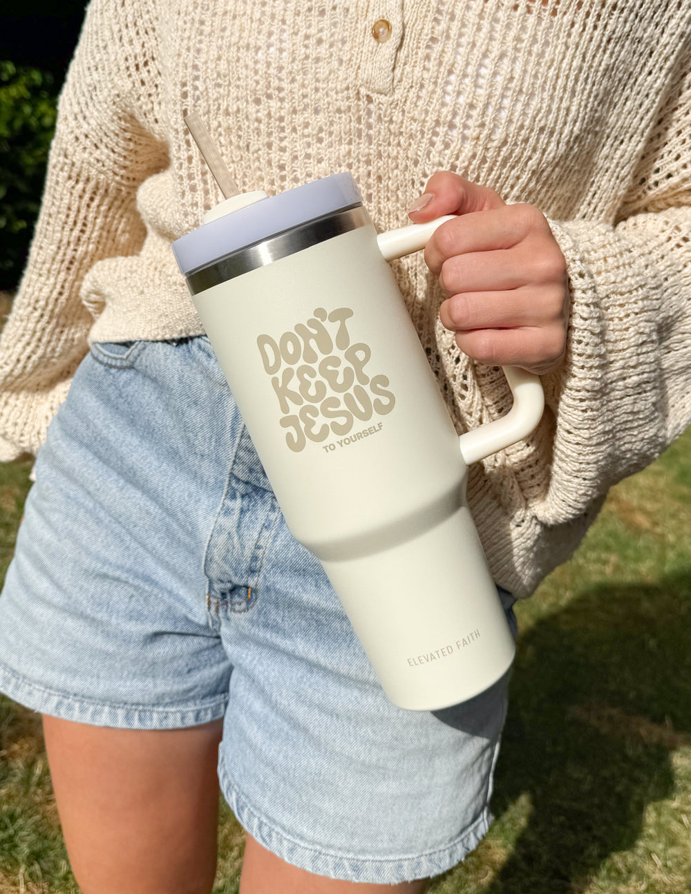 Don't Keep Jesus to Yourself 40 oz Tumbler – Christian Tumbler