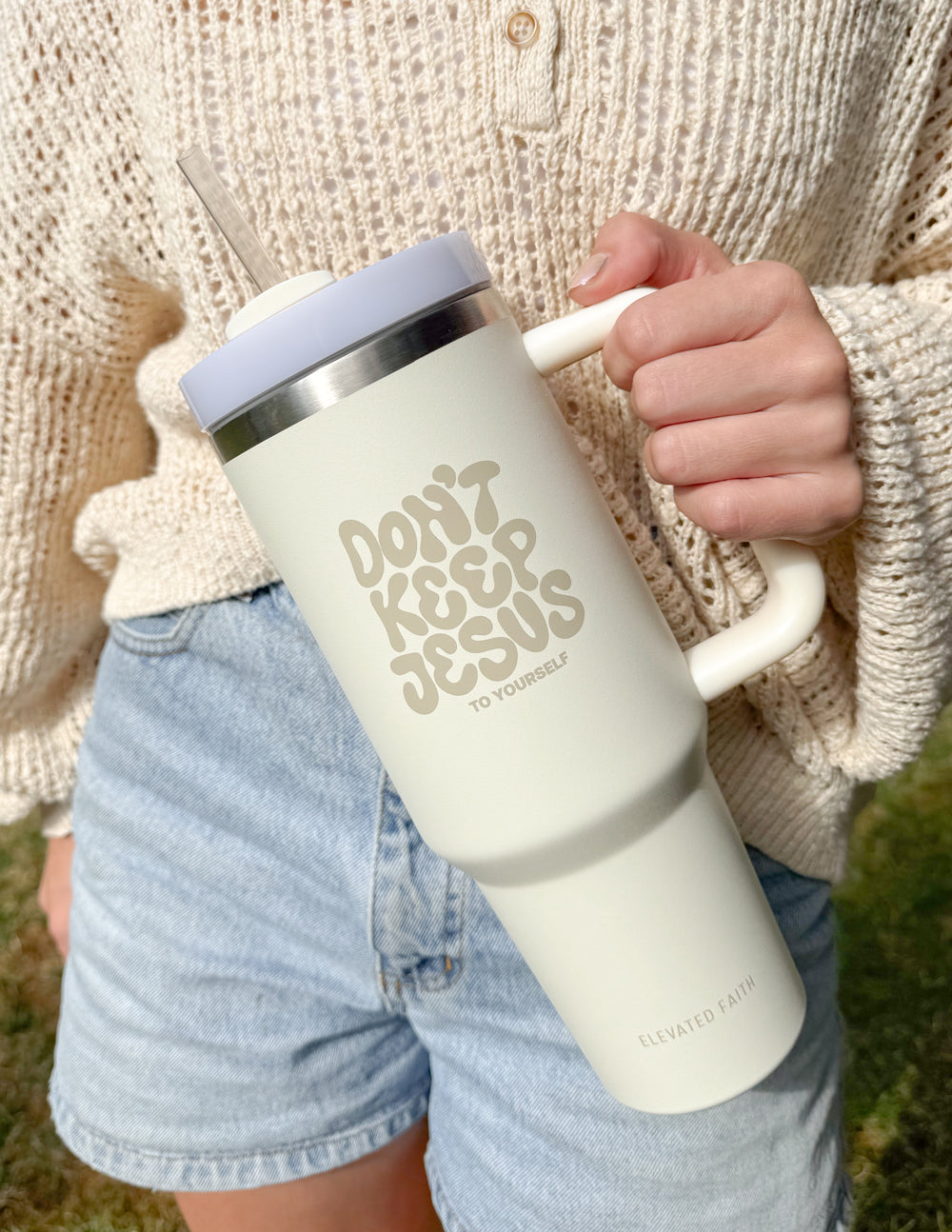Don't Keep Jesus to Yourself 40 oz Tumbler – Christian Tumbler