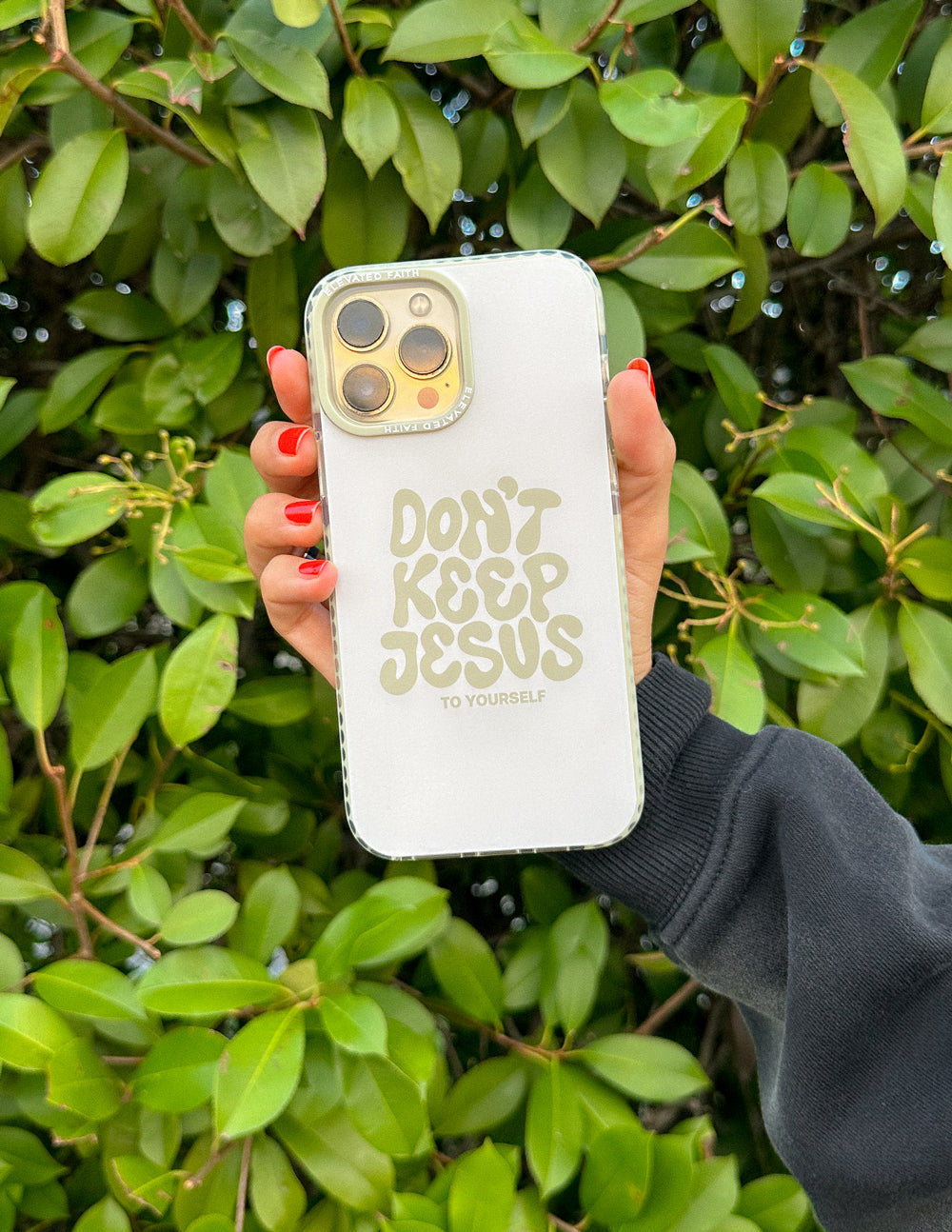 Don't Keep Jesus to Yourself Phone Case – Christian Phone Case