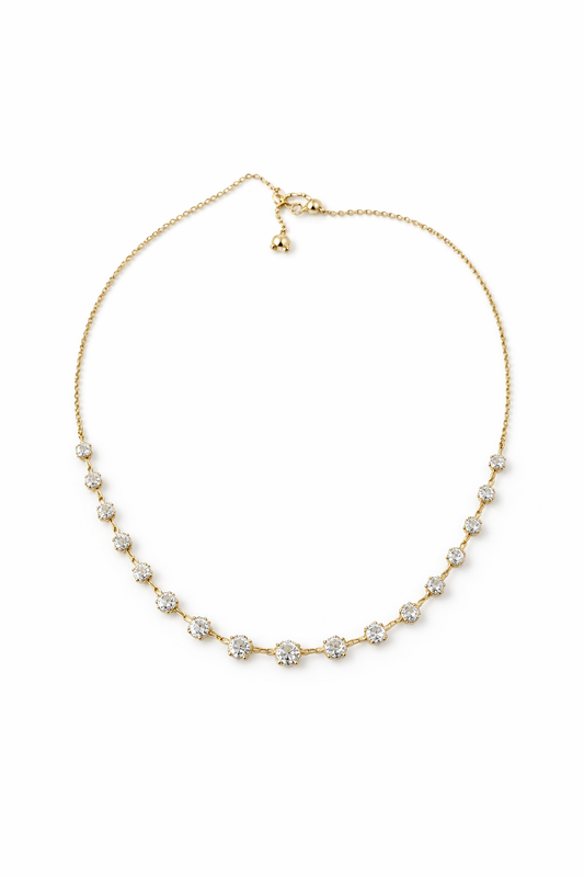 Ariella Cz Necklace — Soul Flow Apparel