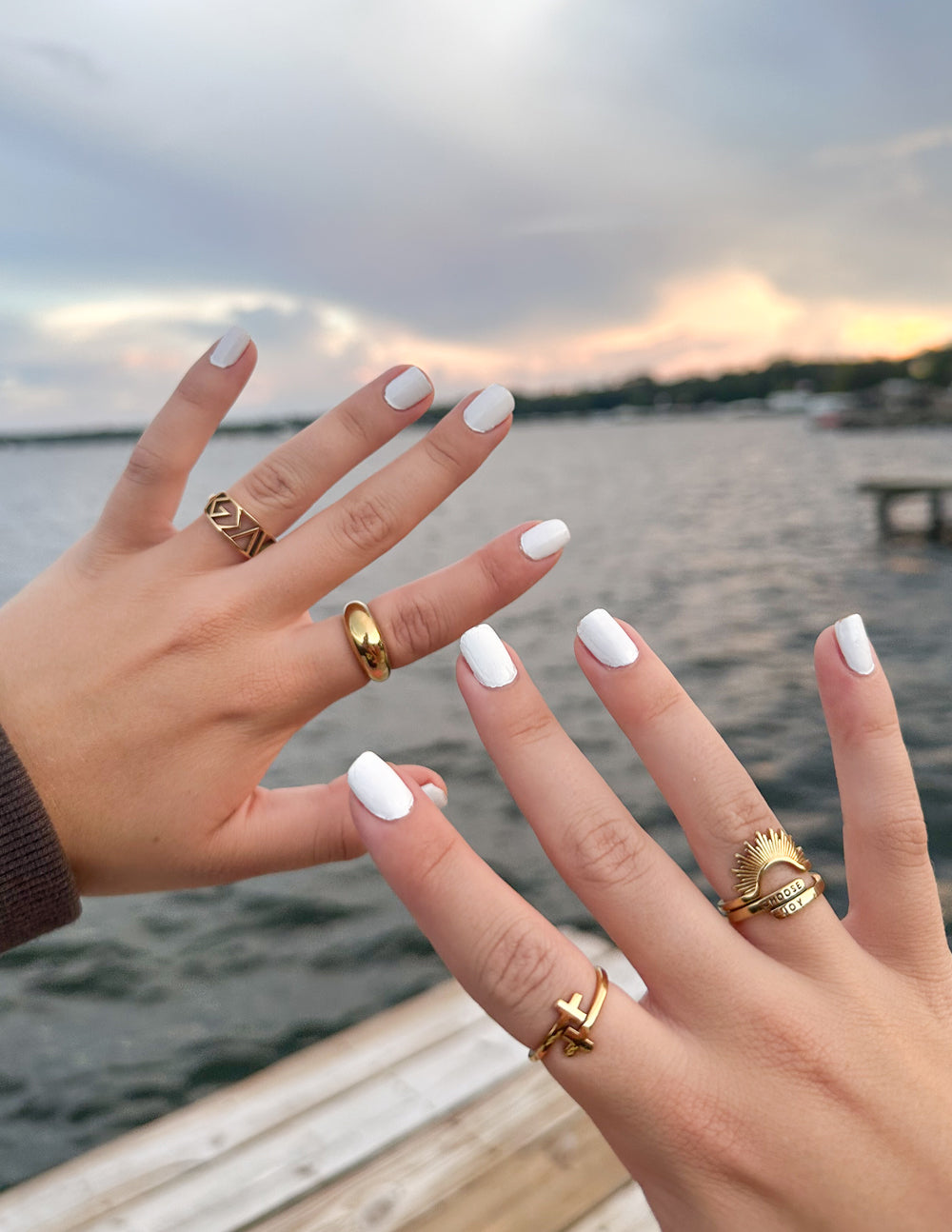 Gold Wrapped Cross Ring – Christian Ring
