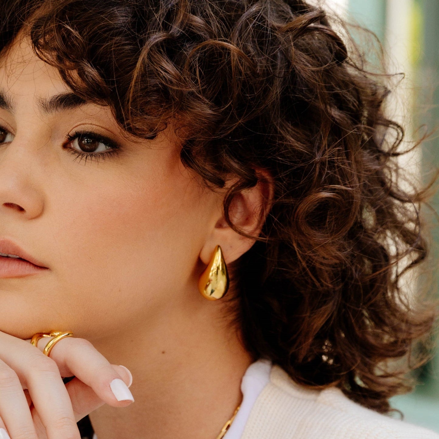 Elia Raindrop Earring — Soul Flow Apparel