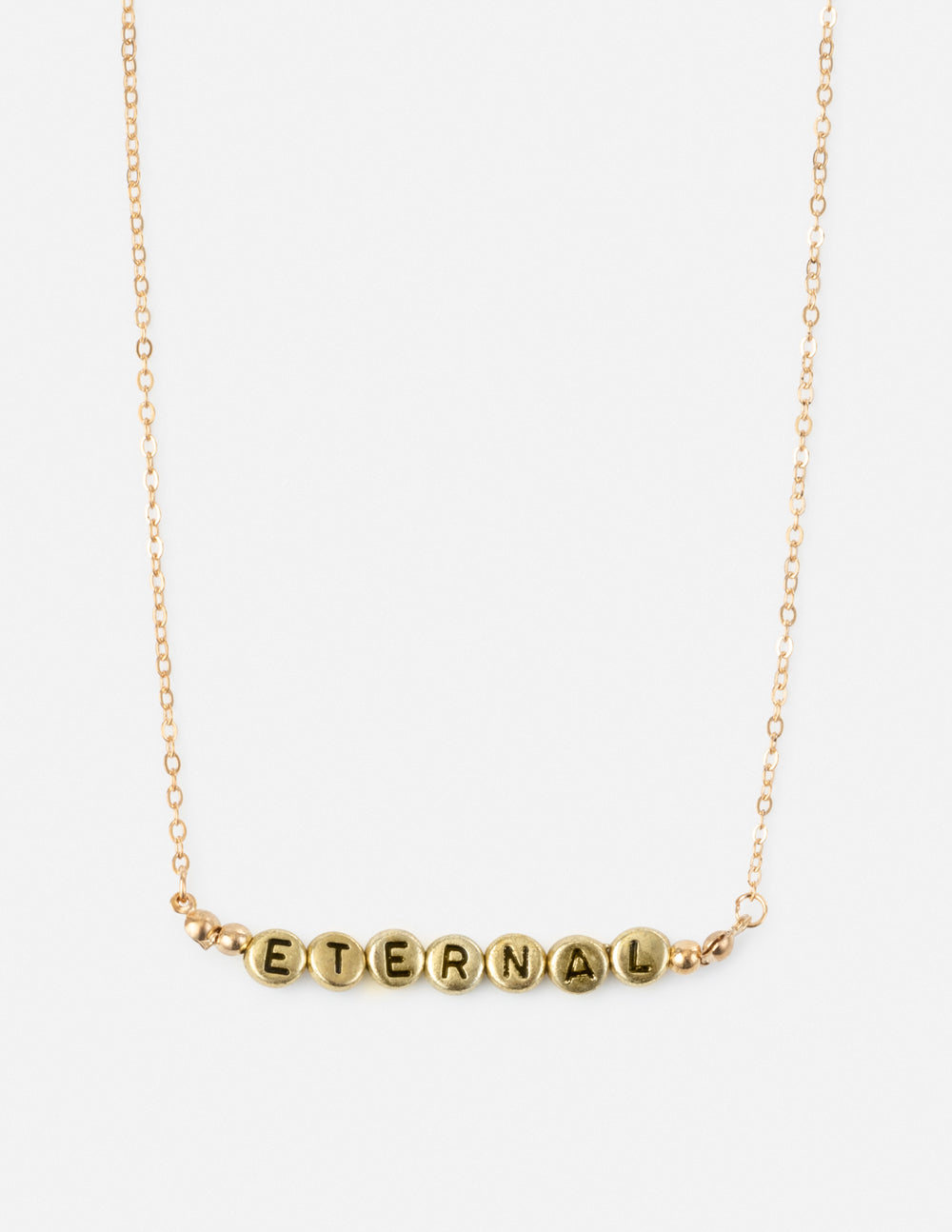 Eternal Letter Necklace – Christian Necklace