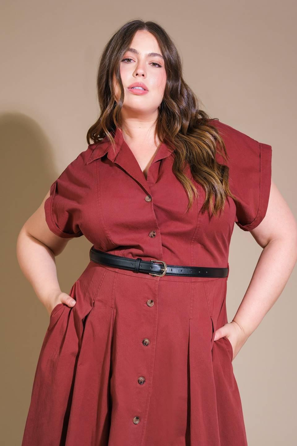 Perfect Balance Woven Midi Dress in berry, view 4 — Soul Flow Apparel