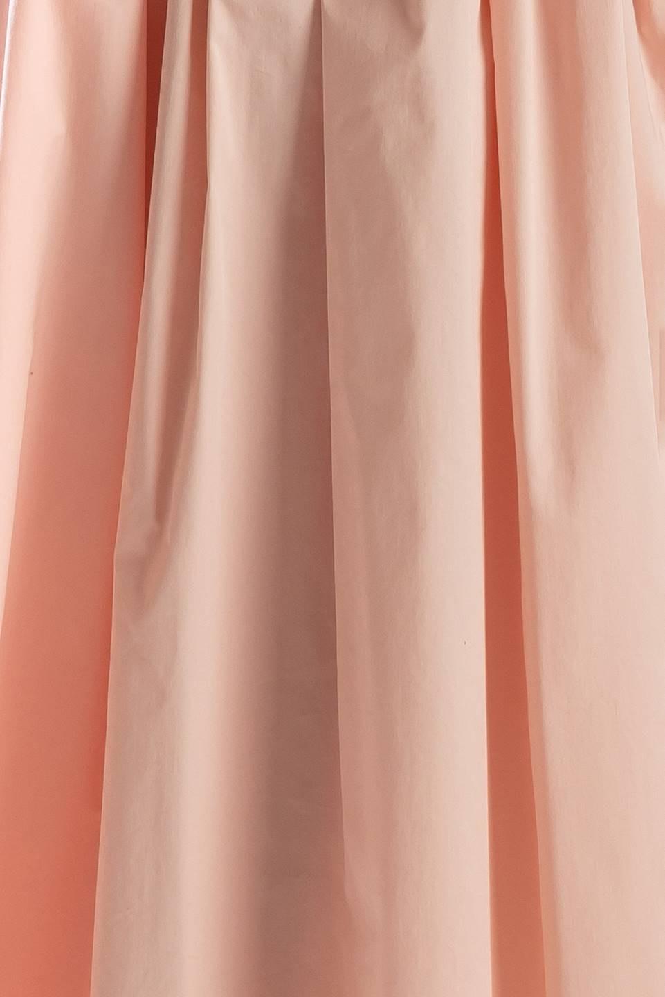Easily Loved Woven Midi Dress in light pink, fabric swatch — Soul Flow Apparel