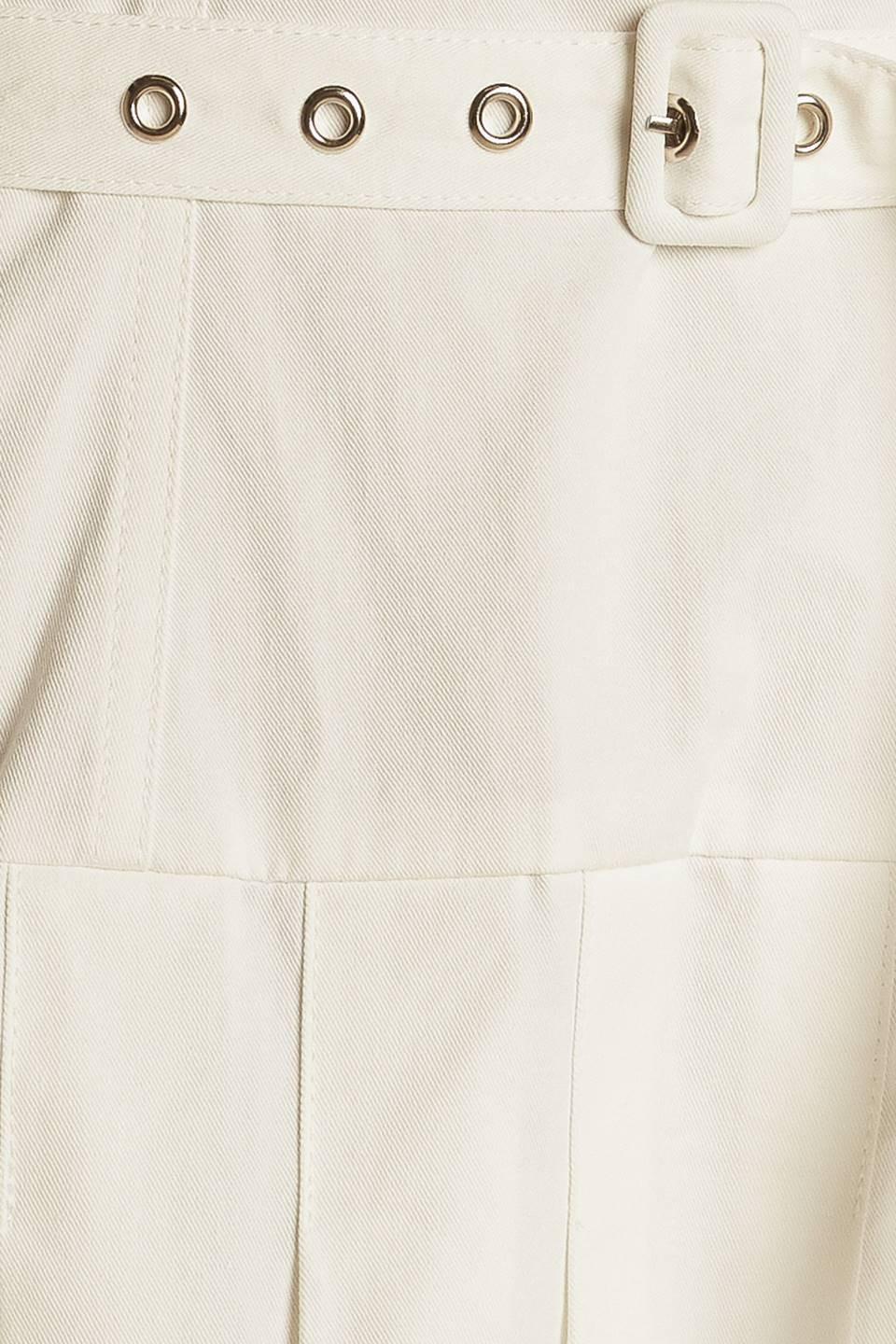 Shay Lantana Woven Midi Dress in white, fabric swatch — Soul Flow Apparel