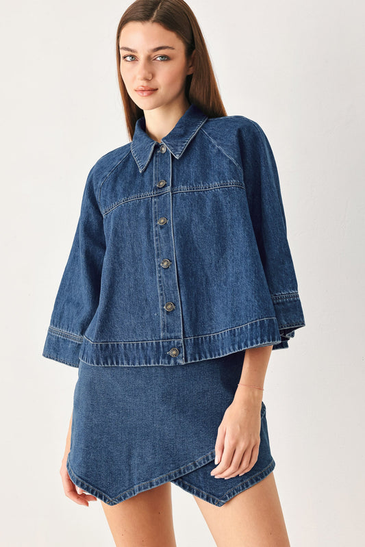 FRESH CUT DENIM JACKET