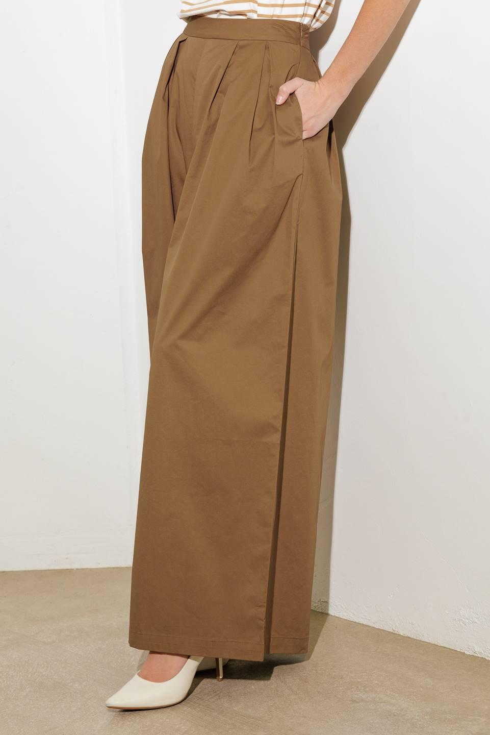 It's Perfect Timing Woven Pants in mocha, view 10 — Soul Flow Apparel