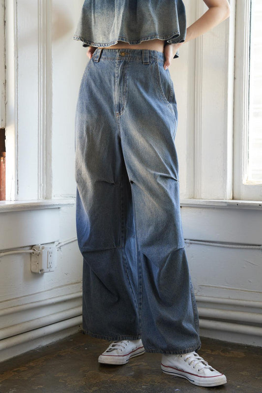 For the Better Denim Pants, view 3 — Soul Flow Apparel