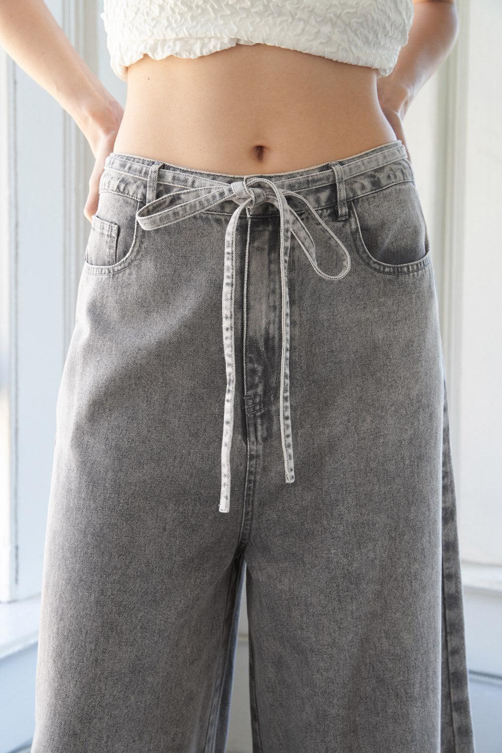 When I Met You Denim Pants, view 1 — Soul Flow Apparel